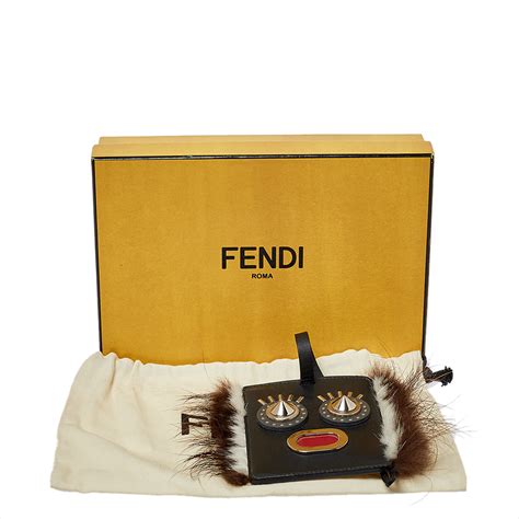 fendi monster luggage|fendi luggage used.